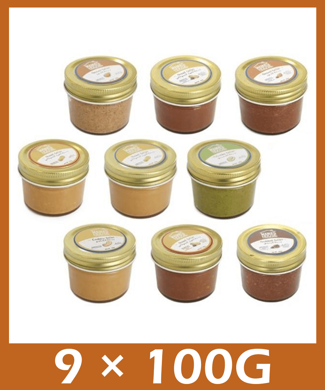 9 Product Package, 100g